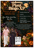 Halloween Plant Bingo XP w/Specialty Drinks by Pours and Pumps