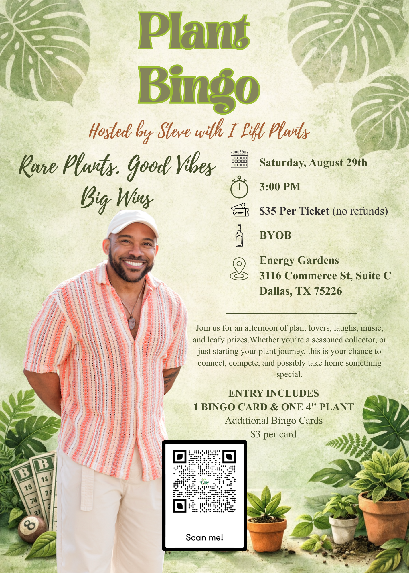 Plant Bingo at Energy Gardens!!!!!!!